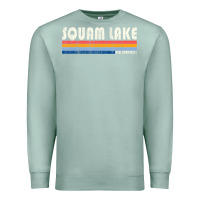 Seafoam Vintage 70S 80S Style Squam Lake Nh Premium Sweatshirt - lanVoArt
