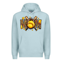 Blue Mist softball mom Premium Hoodie - Jasminsmagicworld