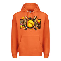 Carrot softball mom Premium Hoodie - Jasminsmagicworld
