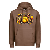 Chestnut softball mom Premium Hoodie - Jasminsmagicworld