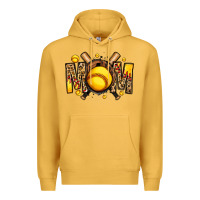 Mustard softball mom Premium Hoodie - Jasminsmagicworld