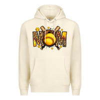 Sandshell softball mom Premium Hoodie - Jasminsmagicworld