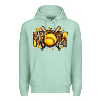 Seafoam softball mom Premium Hoodie - Jasminsmagicworld