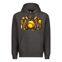 Smoke softball mom Premium Hoodie - Jasminsmagicworld