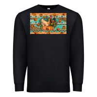 Black Fall coop animals pumpkin Premium Sweatshirt - Artiststas