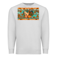 Dove Grey Fall coop animals pumpkin Premium Sweatshirt - Artiststas