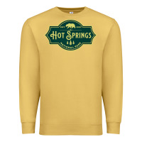 Antique Gold Hot Springs National Park Arkansas Nature Bear Hike Outdoors Premium Sweatshirt - lanVoArt
