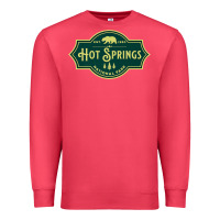 Cardinal Hot Springs National Park Arkansas Nature Bear Hike Outdoors Premium Sweatshirt - lanVoArt