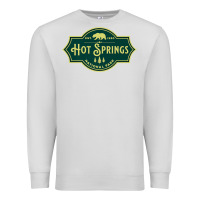 Dove Grey Hot Springs National Park Arkansas Nature Bear Hike Outdoors Premium Sweatshirt - lanVoArt