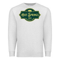 Oatmeal Heather Hot Springs National Park Arkansas Nature Bear Hike Outdoors Premium Sweatshirt - lanVoArt