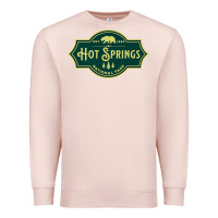 Pale Pink Hot Springs National Park Arkansas Nature Bear Hike Outdoors Premium Sweatshirt - lanVoArt