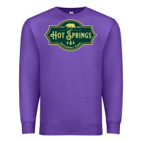 Purple Hot Springs National Park Arkansas Nature Bear Hike Outdoors Premium Sweatshirt - lanVoArt
