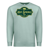 Seafoam Hot Springs National Park Arkansas Nature Bear Hike Outdoors Premium Sweatshirt - lanVoArt