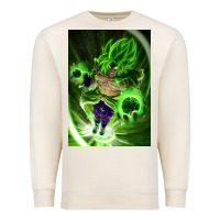 Sandshell legendary broly supersaiyajin poster travel Premium Sweatshirt - lanVoArt