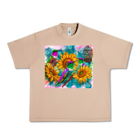 Burro hummingbirds sunflower Urban Heavy Tee - TumblerDesignByShophia