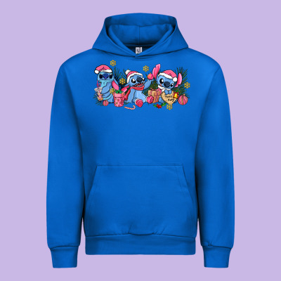 Pink Christmas Stitch And Gifts Urban Hoodie Designed By Adodesignshop