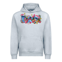 Heather Grey pink christmas stitch and gifts Urban Hoodie - AdoDesignShop