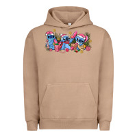 Pigment Burro pink christmas stitch and gifts Urban Hoodie - AdoDesignShop