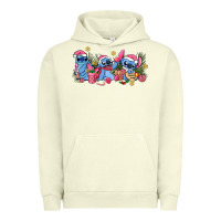 Pigment Pistachio pink christmas stitch and gifts Urban Hoodie - AdoDesignShop