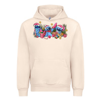 Sandshell pink christmas stitch and gifts Urban Hoodie - AdoDesignShop