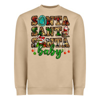 Mushroom santa santa santa baby Heavyweight Sweatshirt - FaDigitalArtStudio