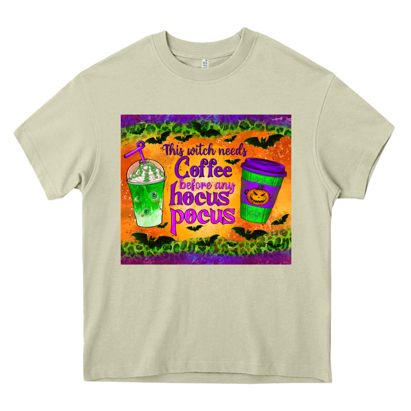 This Witch Needs Coffee Before Any Hocus Pocus Tumbler Heavy Core Tee by BundleAndBundleShop | Teevron