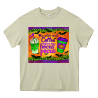 Mossy this witch needs coffee before any hocus pocus tumbler Heavy Core Tee - BundleAndBundleShop