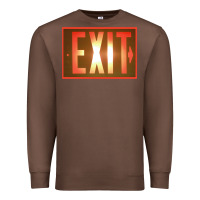 Chestnut exit sign   hippie Premium Sweatshirt - lanVoArt