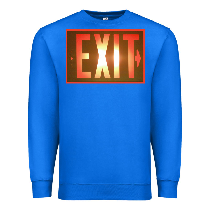 Exit Sign   Hippie Premium Sweatshirt by lanVoArt | Teevron