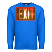 True Royal exit sign   hippie Premium Sweatshirt - lanVoArt