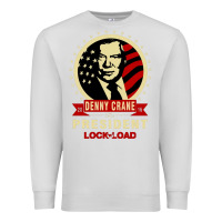Dove Grey dennycranedennycranethepresidentlocknload   music Premium Sweatshirt - lanVoArt