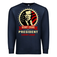 Navy dennycranedennycranethepresidentlocknload   music Premium Sweatshirt - lanVoArt