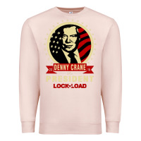 Pale Pink dennycranedennycranethepresidentlocknload   music Premium Sweatshirt - lanVoArt