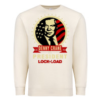 Sandshell dennycranedennycranethepresidentlocknload   music Premium Sweatshirt - lanVoArt