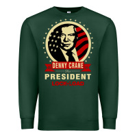 Sports Green dennycranedennycranethepresidentlocknload   music Premium Sweatshirt - lanVoArt