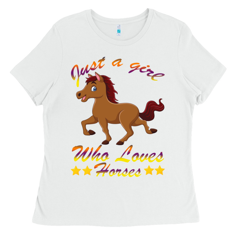 Just A Girl Who Loves Horses Ladies Tee by Bettercallsaul | Teevron