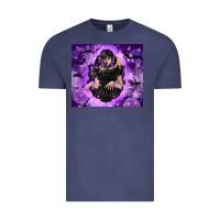 Vintage Denim gothic girl night Vintage Tee - TumblerDesignByShophia