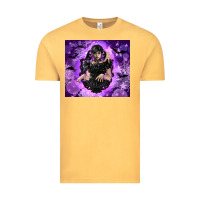 Vintage Mustard gothic girl night Vintage Tee - TumblerDesignByShophia