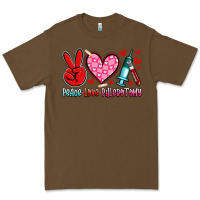 Cacao peace love phlebotomy Premium Tee - Artiststas