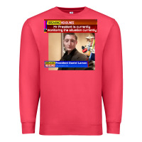 Cardinal daniel larson monitoring the situation   vintage Premium Sweatshirt - lanVoArt