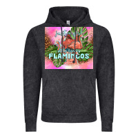Vintage Black just a girl who loves flamingo Vintage Hoodie - TumblerDesignByShophia