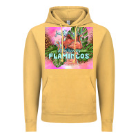 Vintage Mustard just a girl who loves flamingo Vintage Hoodie - TumblerDesignByShophia