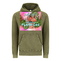 Just A Girl Who Loves Flamingo Vintage Hoodie | Teevron