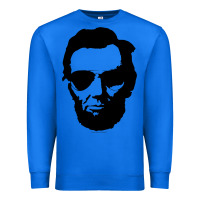 True Royal cool abe lincoln with aviator sunglasses black Premium Sweatshirt - lanVoArt