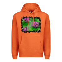 Carrot halloween spooky stars background Premium Hoodie - BundleAndBundleShop