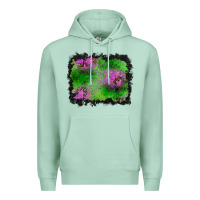Seafoam halloween spooky stars background Premium Hoodie - BundleAndBundleShop