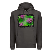 Smoke halloween spooky stars background Premium Hoodie - BundleAndBundleShop