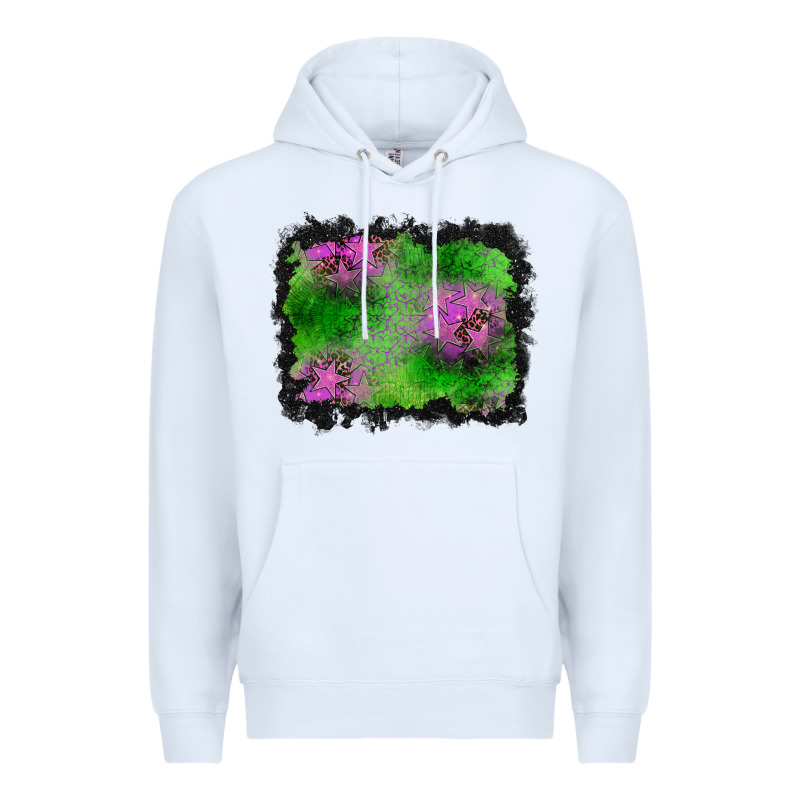 Halloween Spooky Stars Background Premium Hoodie by BundleAndBundleShop | Teevron
