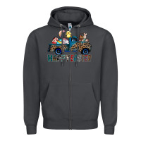 Smoke Happy Easter truck Zipper Hoodie - CowhideDigitalArt