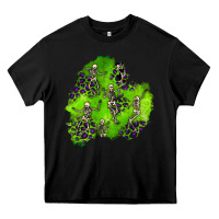 Black halloween patch 3 Heavy Core Tee - BundleAndBundleShop